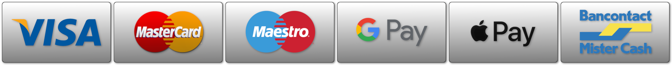 Verschillende betalingsmogelijkheden