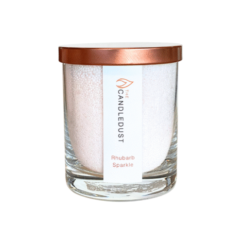Rabarber Sparkle Parelkaars