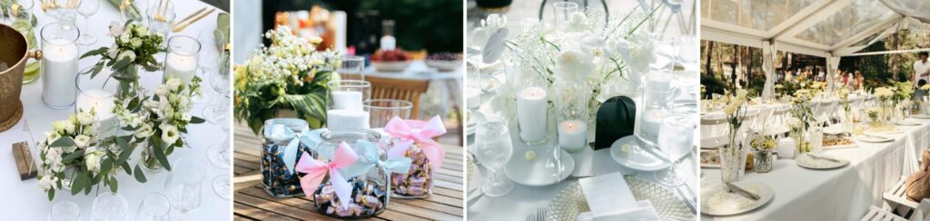 Kaarsen voor feesten en evenementen